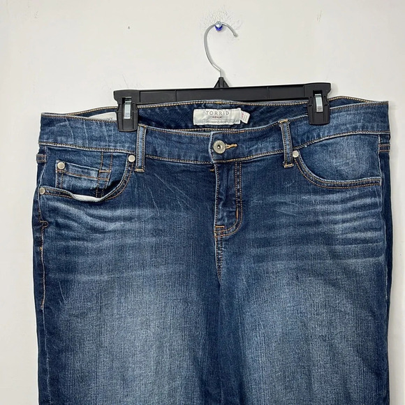Torrid Ankle Skinny Denim Jeans - Picture 3 of 8